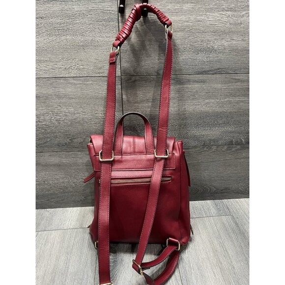 I.N.C. International Concepts Elliah Convertible Backpack Red Gold - Picture 5 of 12